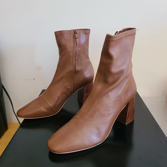 loeffler randall elise leather ankle boots